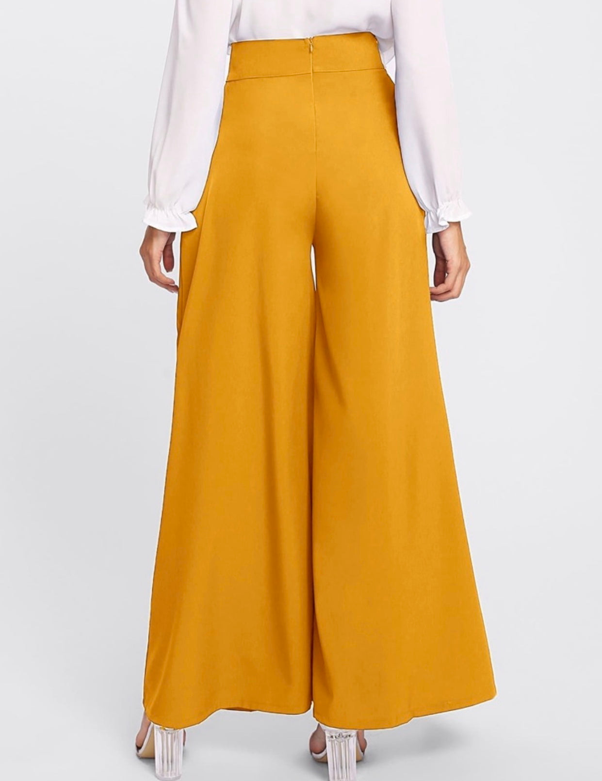 Pantalon plissé ample
