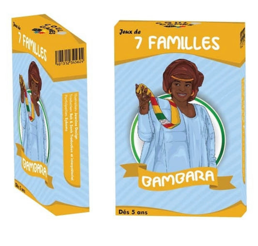 Jeux de 7 familles en langue Bambara
