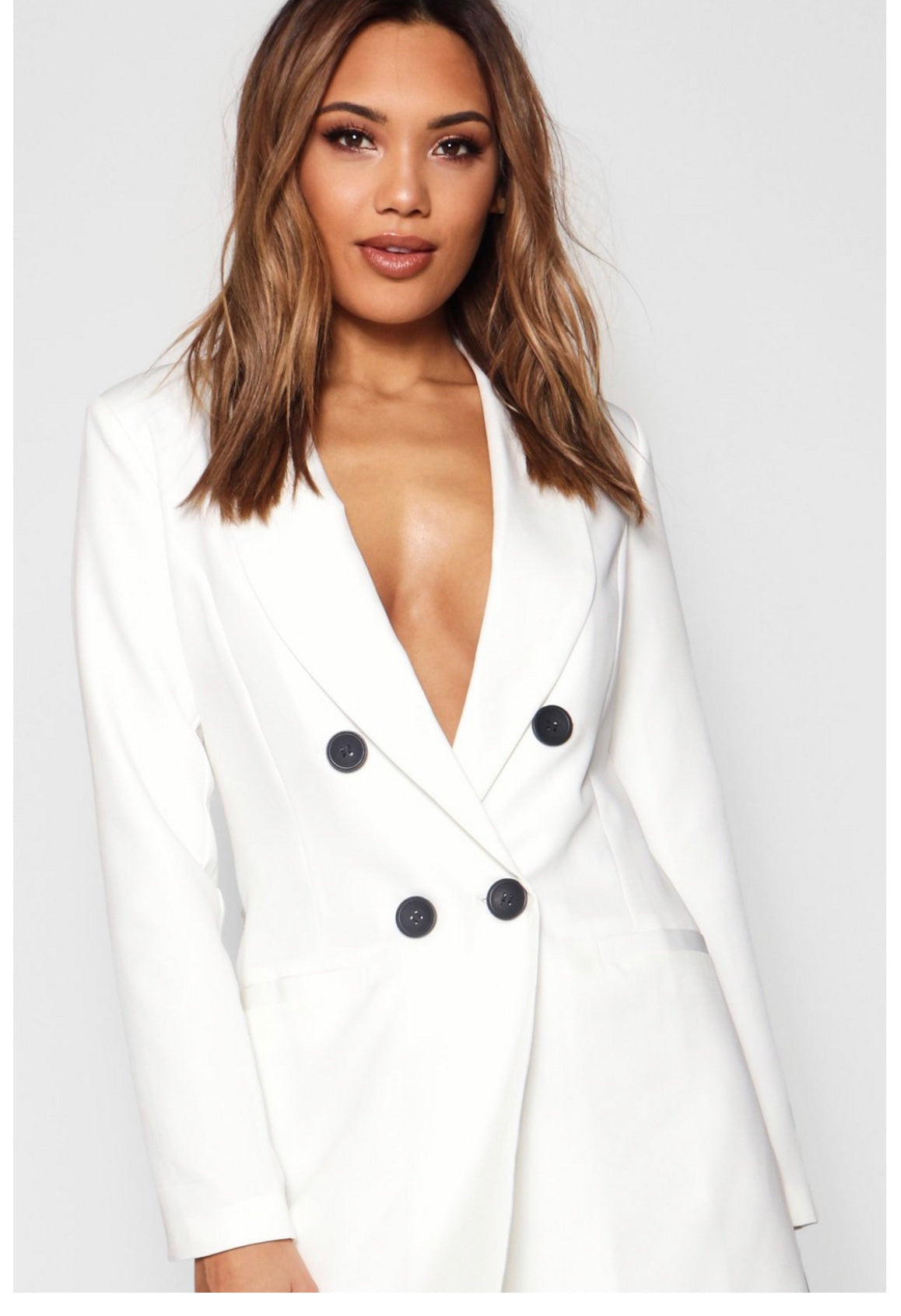 Robe blazer croisée