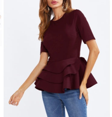 Blouse peplum