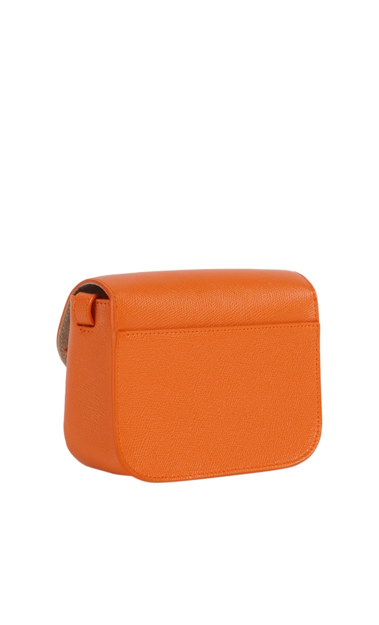 Sac bandoulière orange en cuir Furla