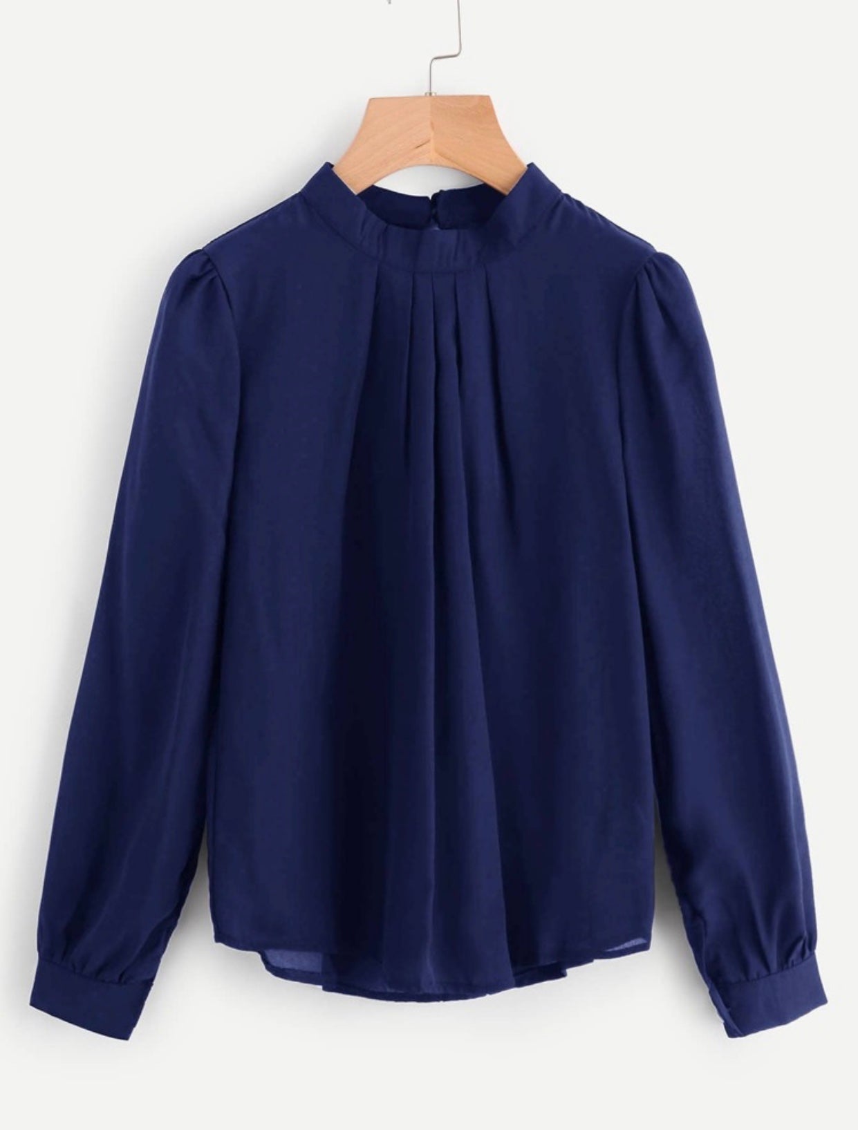 Blouse fluide plissée